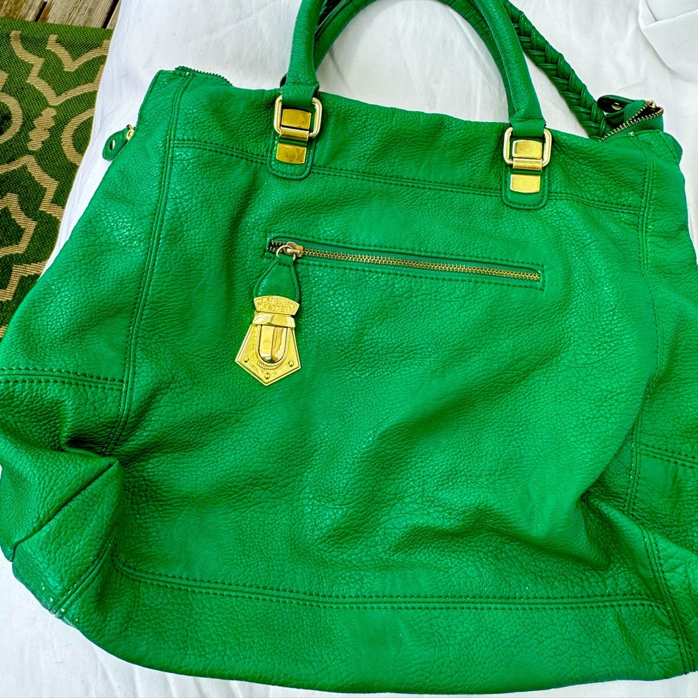 Steve Madden Large Green Purse